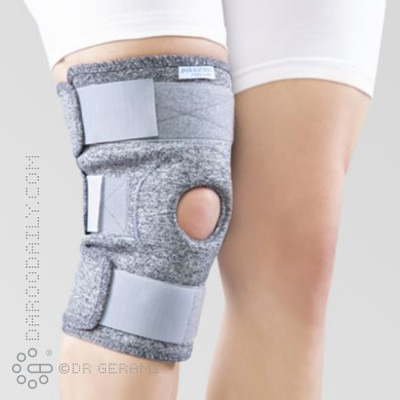 زانوبند طبی نئوپرنی کشکک باز پاک سمن سایز متوسط