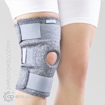 زانوبند طبی نئوپرنی کشکک باز پاک سمن سایز بزرگ