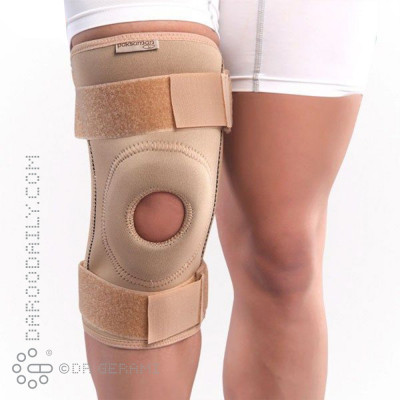 زانو بند نئوپرنی 4 فنره پاک سمن خیلی بزرگ