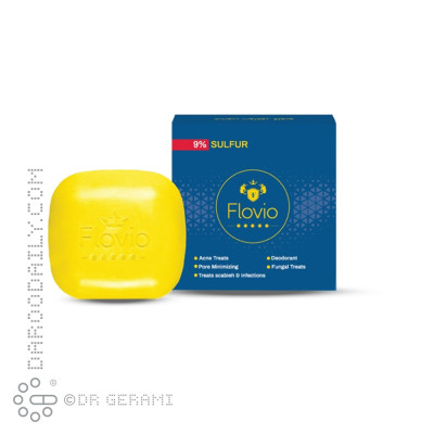صابون آنتی باکتریال گوگرد فلویو 100 گرمی
