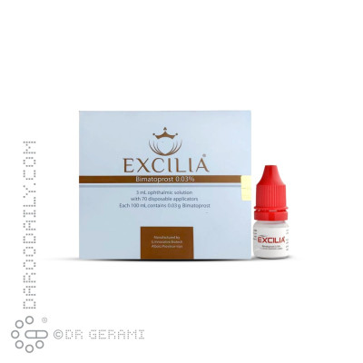 محلول تقویت کننده مژه و ابرو اکسیلیا 3 میلی لیتری