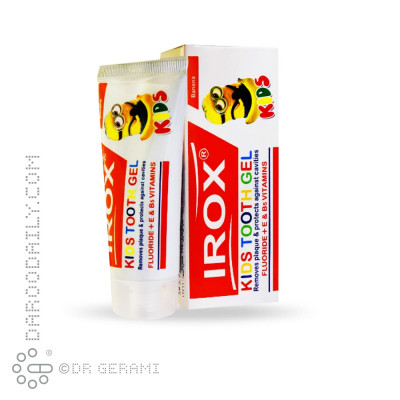 خمیر دندان ژله ای کودک موزی ایروکس 80 گرمی