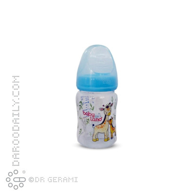 شیشه شیر پیرکس فندوقی بی بی لند 150 میلی لیتری کد 464