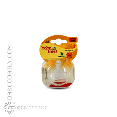 سر شیشه ارتودنسی دهانه عریض بی بی لند سایز 1 کد 501