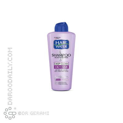 شامپو هیرواتر موهای چرب فاقد سولفات Deep Clean کامان 400 میلی لیتری
