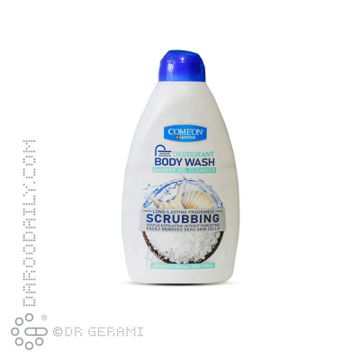 شامپو بدن ژلی لایه بردار و خوشبو کننده کامان 510 میلی لیتری