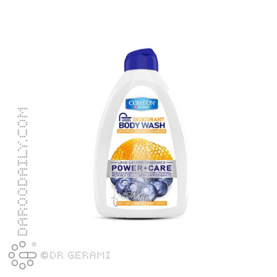 شامپو بدن کرمی پاک کننده و محافظت کننده کامان 510 میلی لیتری