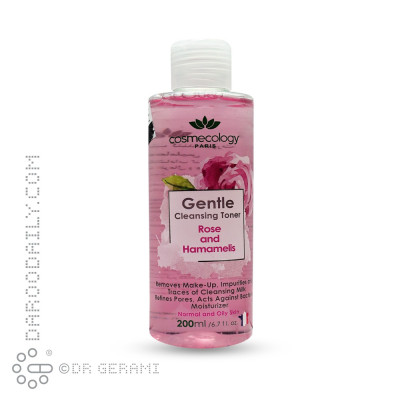 تونر ملایم پاک کننده صورت کاسمکولوژی ۲۰۰ میلی لیتری