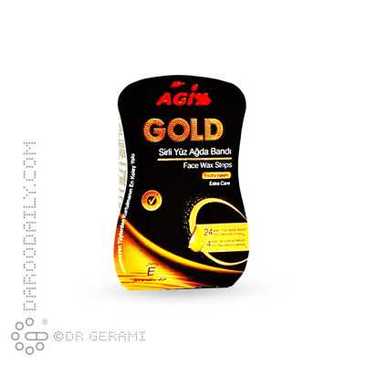 نوار موم صورت گلد آگیس 28 عددی