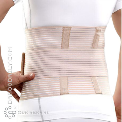 شکم بند تمام کش پس از جراحی پاک سمن سایز بزرگ