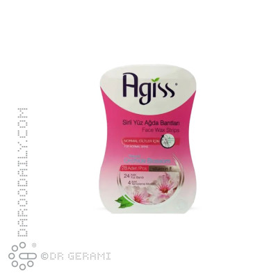 نوار موم صورت مناسب پوست معمولی آگیس 24 عددی