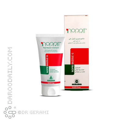 شامپو ضد شوره قوی موی چرب تا معمولی مدل Nopri Bazole G نوپریت  ۲۰۰ میلی لیتری