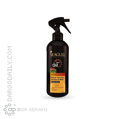 اسپری روغن آفتاب SPF 6 سی گل 250 میلی لیتری