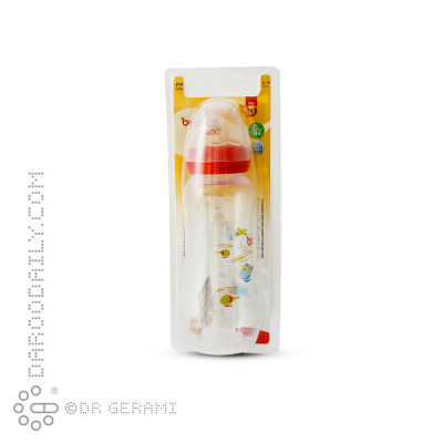 شیشه شیر کلاسیک فندقی بی بی لند 240 میلی لیتری کد 241