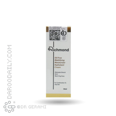 کرم مرطوب کننده فاقد چربی ریچموند 50 میلی لیتری
