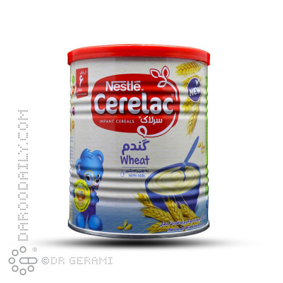 سرلاک گندم به همراه شیر نستله 400 گرمی