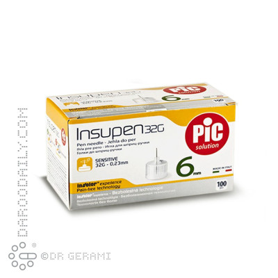 سر سوزن انسولین پیک 6 میلی متری