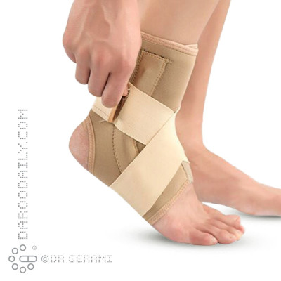 قوزک بند نئوپرنی آتل دار پاک سمن سایز خیلی بزرگ