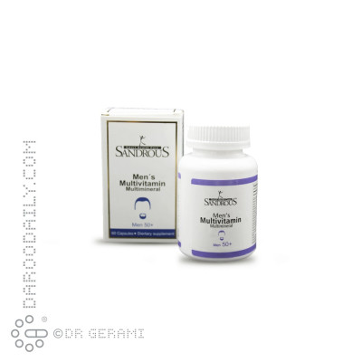 کپسول مولتی ویتامین مولتی مینرال آقایان +50 سندروس 60 عددی