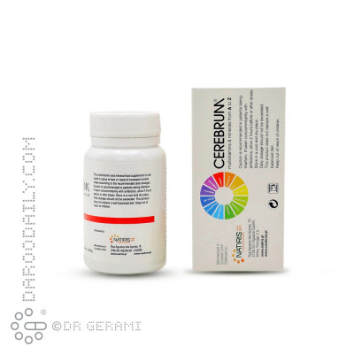 قرص سربروم مولتی ویتامین و مینرال A-Z ناتیریس 30 عددی