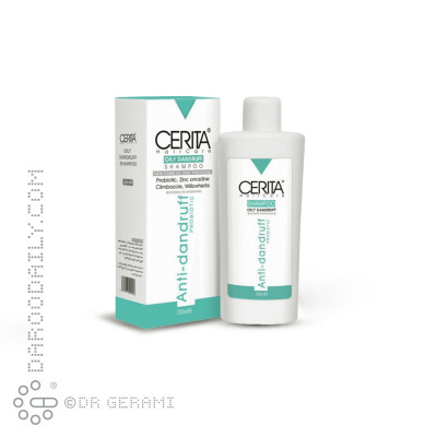 شامپو ضد شوره موهای چرب سریتا 200 میلی لیتری