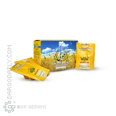 پودر جوانه گندم طوبی مهدارو 25 عددی