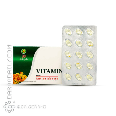 کپسول ویتامین 400IU E آلفا ویتامینز 30 عددی