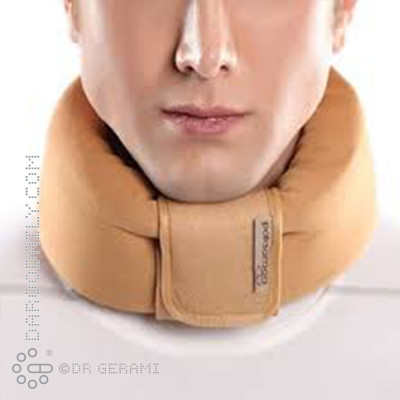 گردن بند طبی نرم پاک سمن سایز بزرگ