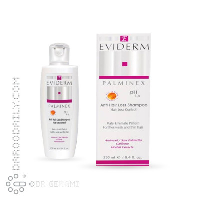 شامپو مو ضد ریزش پالمینکس اویدرم ۲۵۰ میلی لیتری