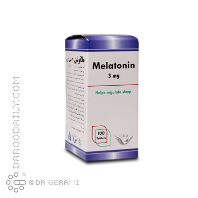 قرص ملاتونین 3 میلی گرمی سیمرغ دارو عطار 100 عددی