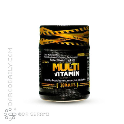 قرص مولتی ویتامین ژن استار 30 عددی