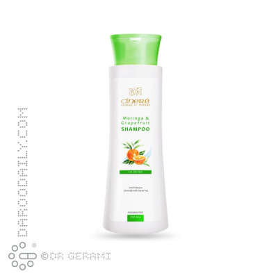 شامپو موهای چرب حاوی مورینگا و گریپ فروت سینره 250 میلی لیتری
