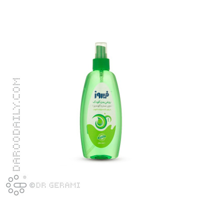 اسپری روغن کودک عصاره آلوئه‌ ورا فیروز 200 میلی لیتری