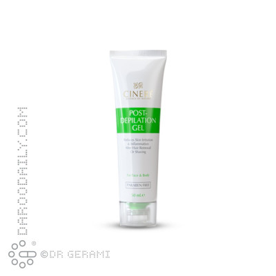 ژل بعد از مو زدایی مخصوص صورت و بدن سینره 50 میلی لیتری