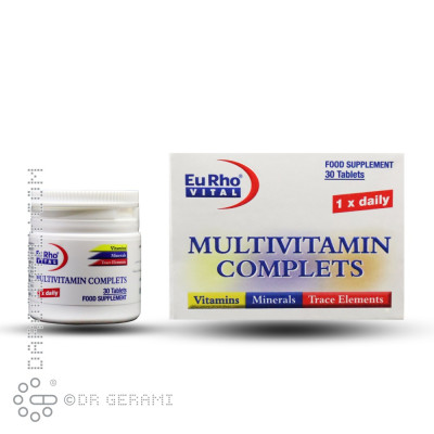 قرص مولتی ویتامین کامپلت یوروویتال 30 عددی