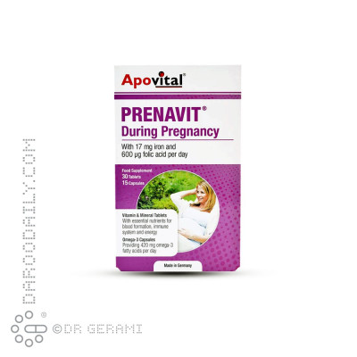 قرص و کپسول پریناویت آپوویتال 45 عددی