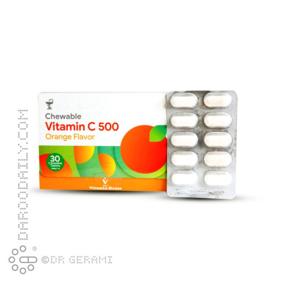 قرص ویتامین سی 500 ویتامین هاوس 30 عددی