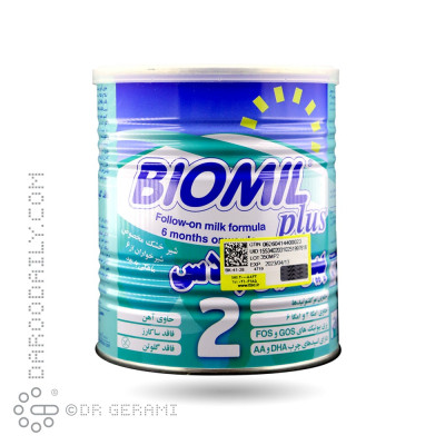 شیر خشک بیومیل پلاس 2 فاسکا 400 گرمی
