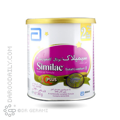 شیر خشک سیمیلاک توتال کامفورت 2 ابوت 360 گرمی