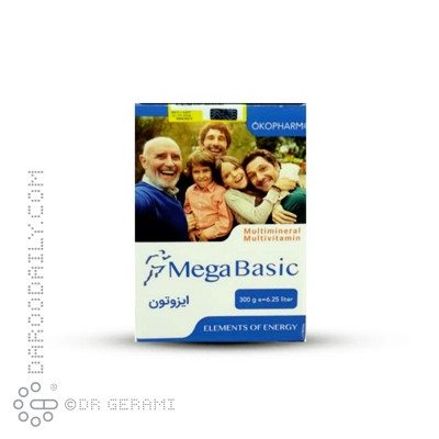 پودر مولتی ویتامین مگابیسیک اکوفارم 300 گرمی