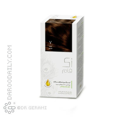 کیت رنگ موی بلوند سری طبیعی زی فام شماره 7