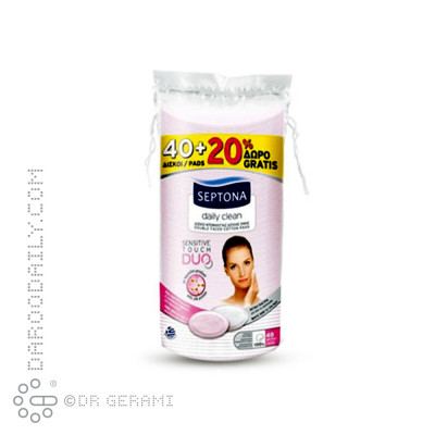 پد آرایشی بیضی سپتونا ۴۸ عددی