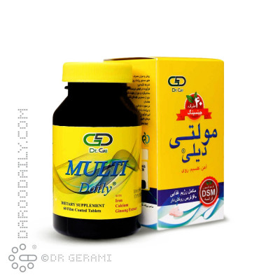 قرص مولتی دیلی دکتر گیل 60 عددی
