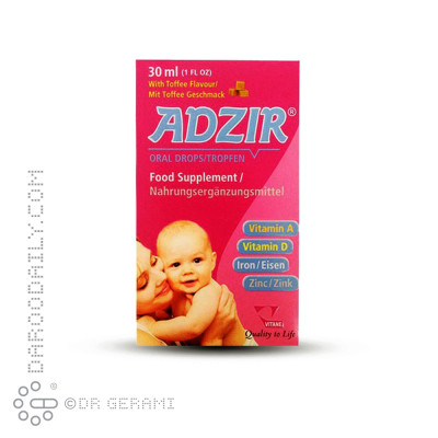 قطره آدزیر ویتان 30 میلی لیتری