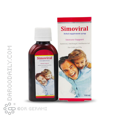 شربت سیموویرال سیمرغ دارو عطار 120 میلی لیتری
