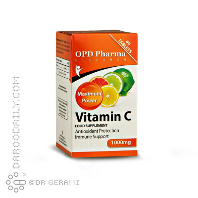 کپسول ویتامین C او پی دی فارما 60 عددی