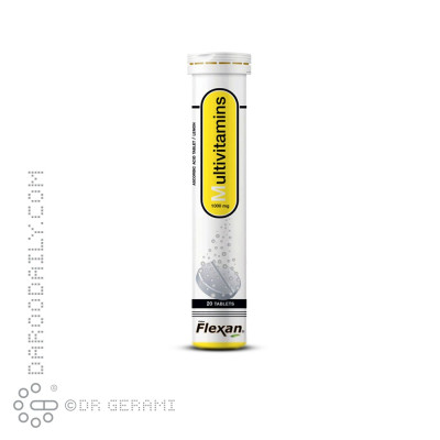 قرص جوشان مولتی ویتامین فلکسان فیشر 20 عددی