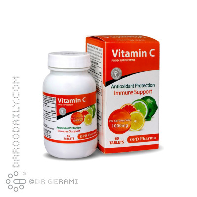 کپسول 1000 میلی گرمی ویتامین C او پی دی فارما ۳۰ عددی