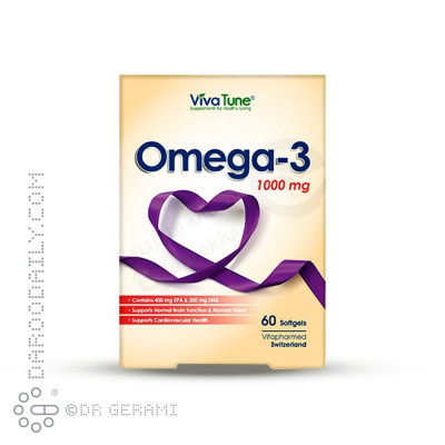 کپسول ژلاتینی امگا 3 ویواتیون 30 عددی