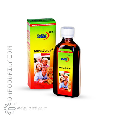 شربت میناجویس یوروویتال 200 میلی لیتری